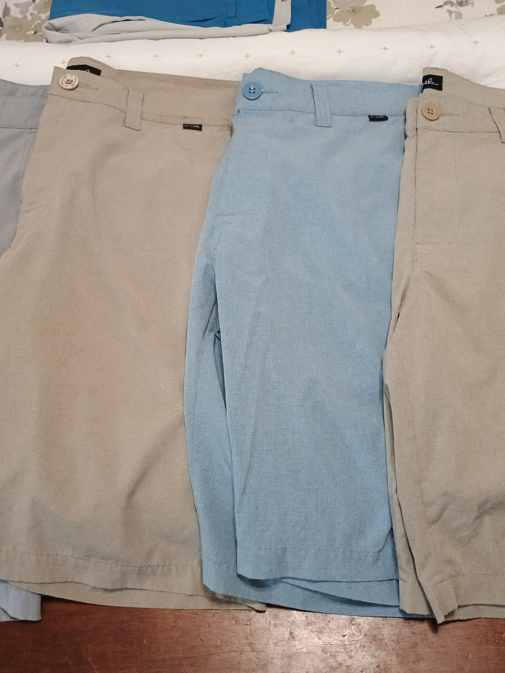 Men's Light Blue Casual Chino Pants